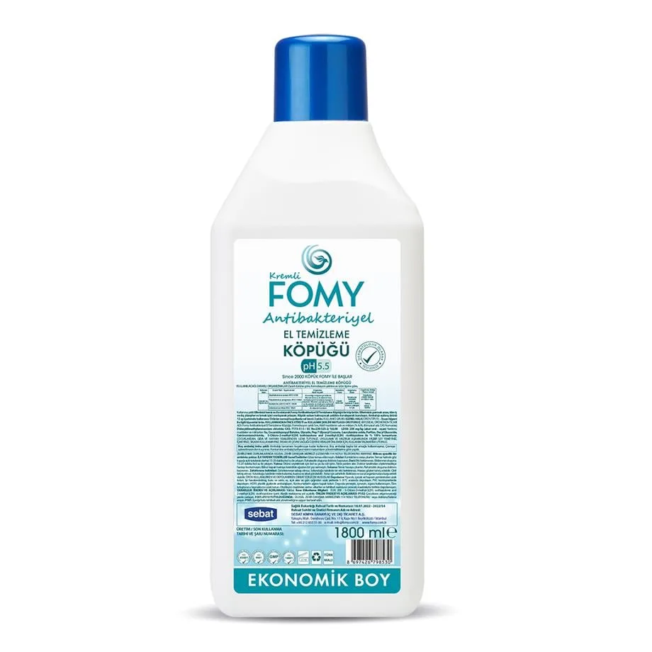 Tadem Temizlik - FOMY ANTİBAKTERİYEL TEMİZLİK KÖPÜĞÜ YEDEK 1800 ML