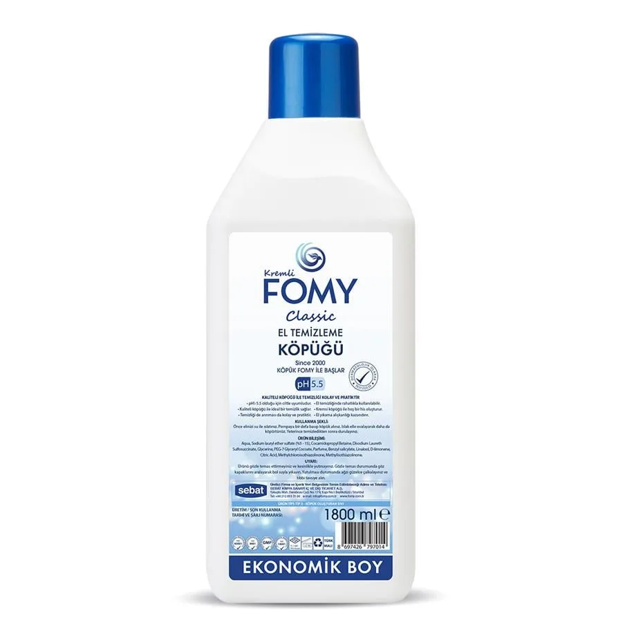 Tadem Temizlik - FOMY CLASSİC TEMİZLİK KÖPÜĞÜ YEDEK 1800 ML