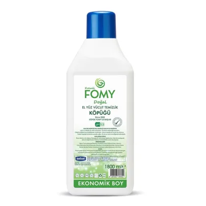 FOMY DOĞAL EL TEMİZLİK KÖPÜĞÜ YEDEK 1800 ML