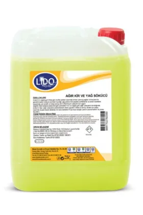 LİDO AĞIR KİR YAĞ SÖKÜCÜ 5 LT