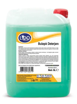 LİDO ELDE BULAŞIK DETERJANI 5 LT