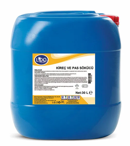 Tadem Temizlik - LİDO KİREÇ VE PAS SÖKÜCÜ 30 KG