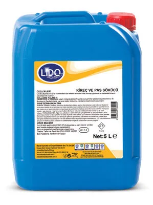 LİDO KİREÇ VE PAS SÖKÜCÜ 5 LT