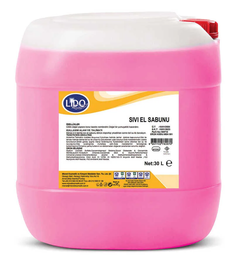 Tadem Temizlik - LİDO SIVI SABUN 30 KG