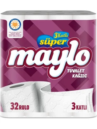Tadem Temizlik - MAYLO TUVALET KAĞIDI 32'Lİ 3 KATLI