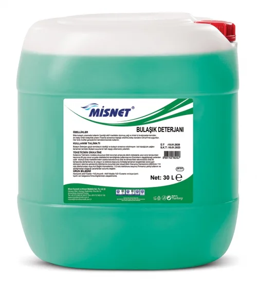 Tadem Temizlik - MİSNET ELDE BULAŞIK DETERJANI 30  LT