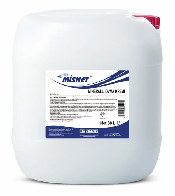 Tadem Temizlik - MİSNET MİNERALLİ OVMA KREMİ 30 LT