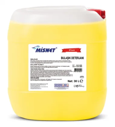 MİSNET PLUS ELDE BULAŞIK DETERJANI 30 LT