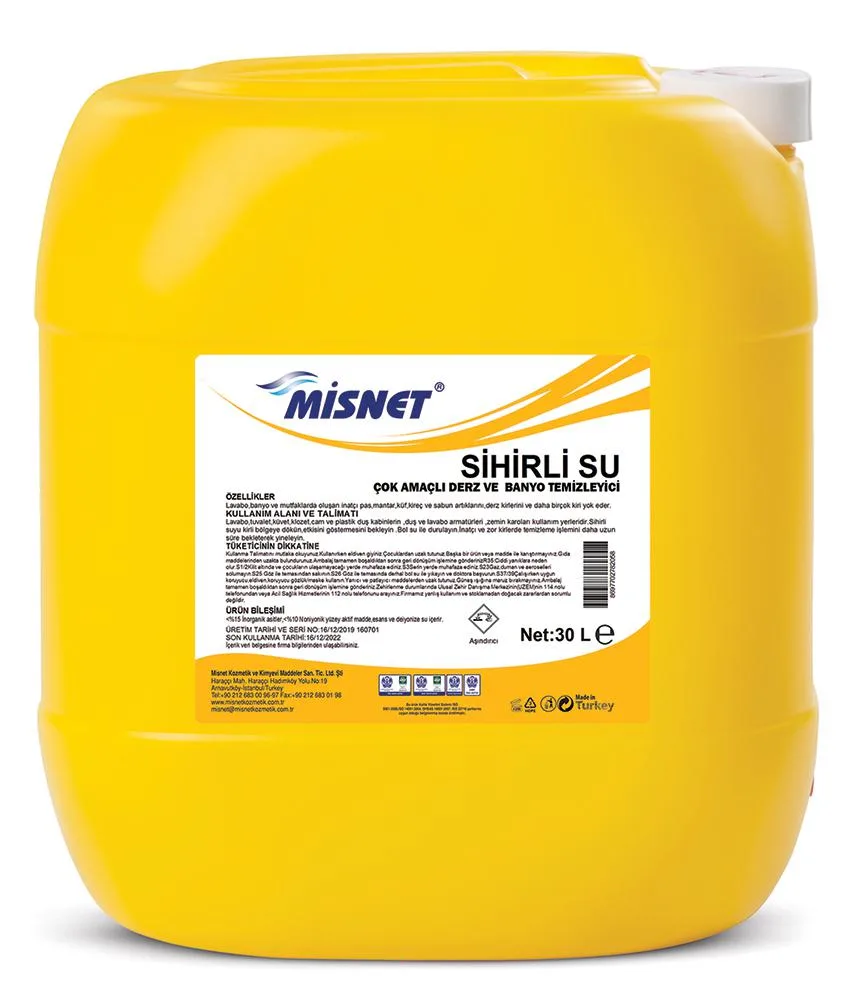 Tadem Temizlik - MİSNET SİHİRLİ SU 30 LT